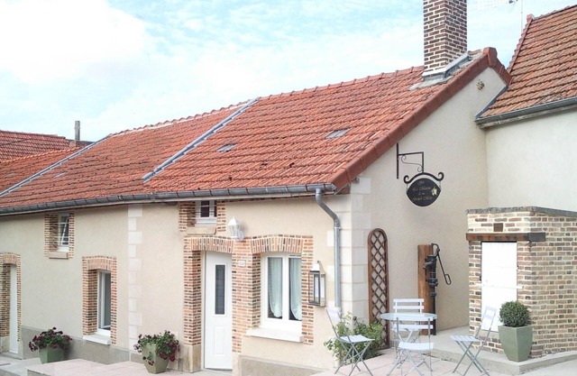 Near Epernay in the heart of the Champagne vineyards