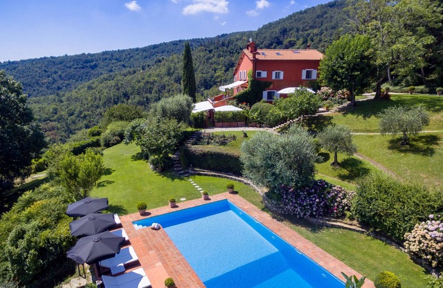 near hamlet San Donato, in the Tuscan countryside about 15 km from Florence