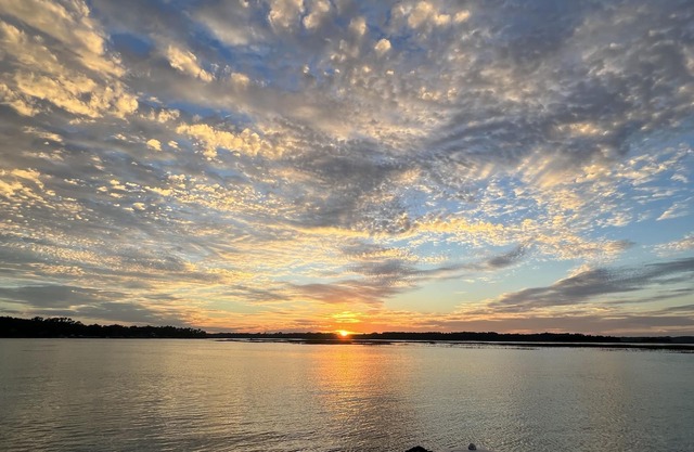 Nestled between Old Town Bluffton's boat ramps + downtown. Pet friendly.