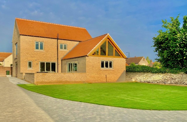 New Build Luxury Detached Stone House in Idyllic Village