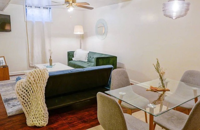 NEW centrally located garden-level getaway