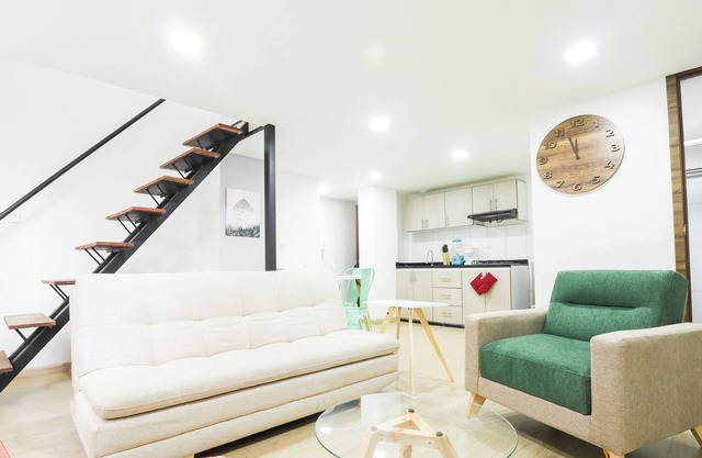 NEW DUPLEX CHAPINERO PEACEFUL & BRIGHT STYLE/2BEDS.