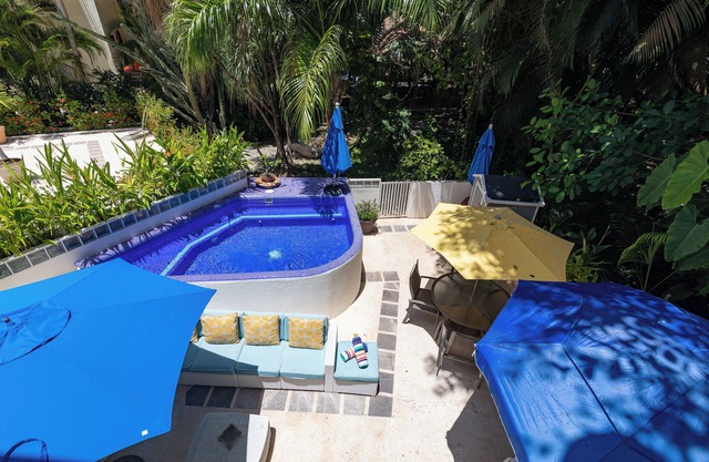 NEW LISTING: 2 private Pools, ROOFTOP deck, BBQ, PKG/3 min to beach