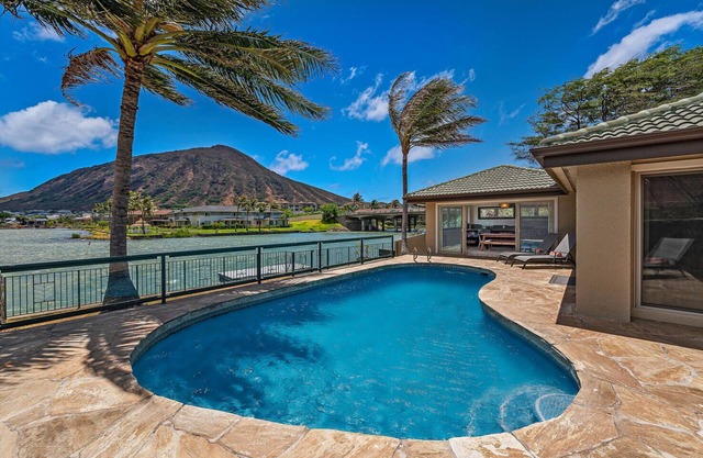 New Listing! Marina-front Home Near the Ocean w/Private Pool & AC: Nani Wai