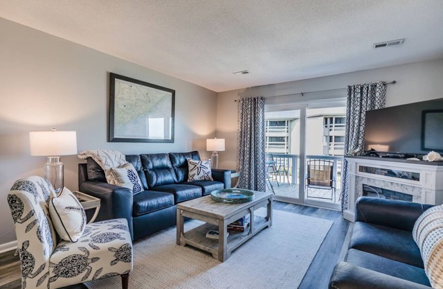 NEW LISTING! Ocean and Pool Views on Harbor Island - Short Walk to Pool and Beach