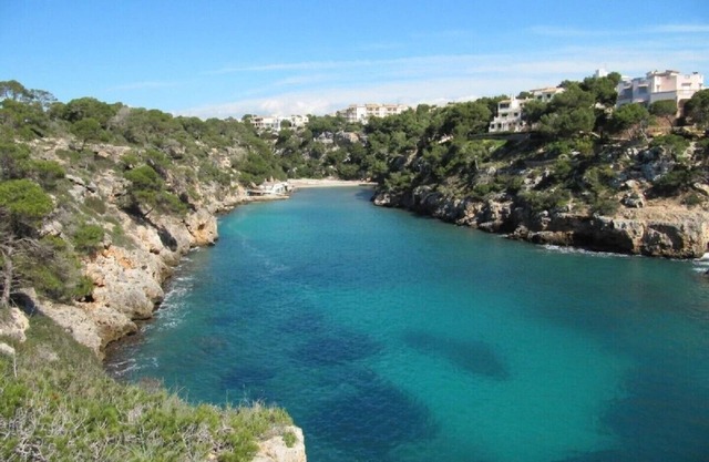 New luxury apartment "Dana" in the romantic Cala Pi, 150m from the beach. Beach removed