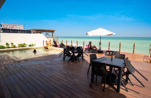 New Modern 3BR Beachfront Condo in San Benito