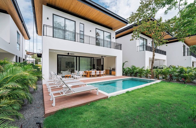 New Modern Architecture Condo Home at Beach Side Private Ranch with private pool
