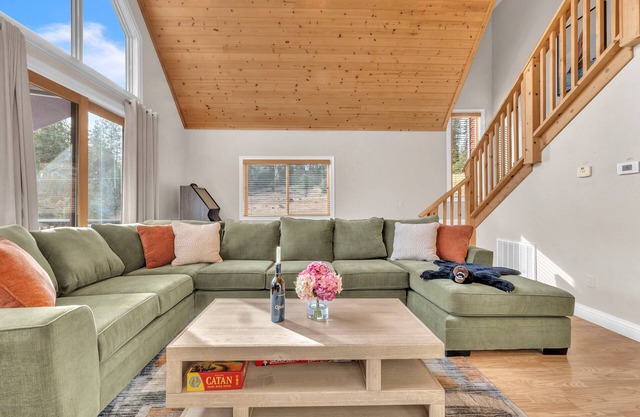 NEW! Prasad Retreat - Sunny Home w/Deck & Air Hockey by Bear Valley Vacation Rentals