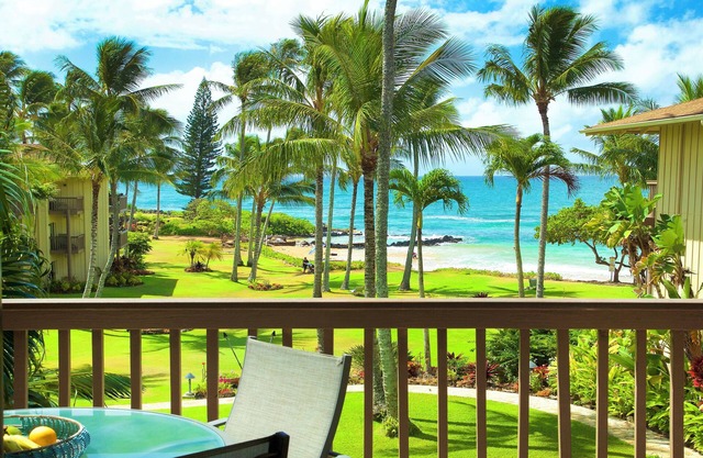 Newly Remodeled, Ocean View, Beachfront Paradise at Lae Nani