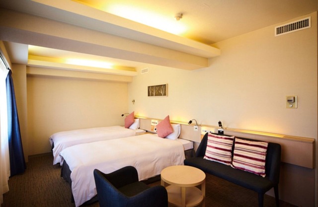 No smoking Deluxe twin Ideal for sightseeing S/Sapporo Hokkaidō