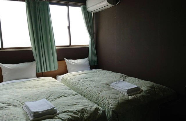 Nonsmoking Twin room 24 hours free drink servi/Osaka Ōsaka