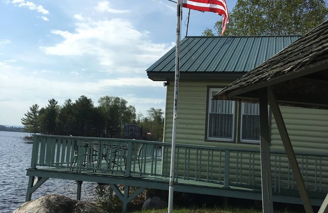 Northern Maine Lake Camp