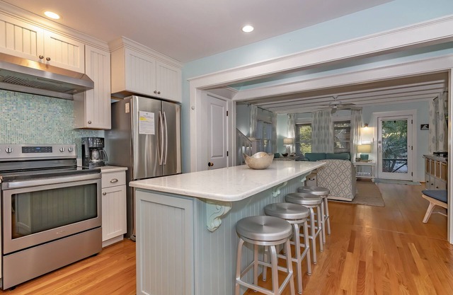 Oasis in cape fear station forest with wildlife views