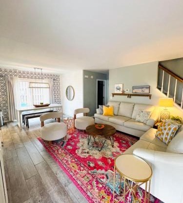 Ocean Blvd Beach Makin Waves Home,sleeps 8,pets OK,free park