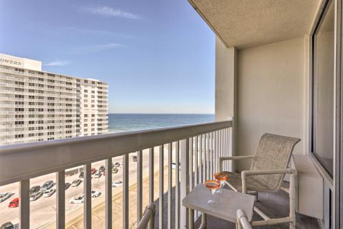 Ocean-View Daytona Beach Resort Retreat with Balcony