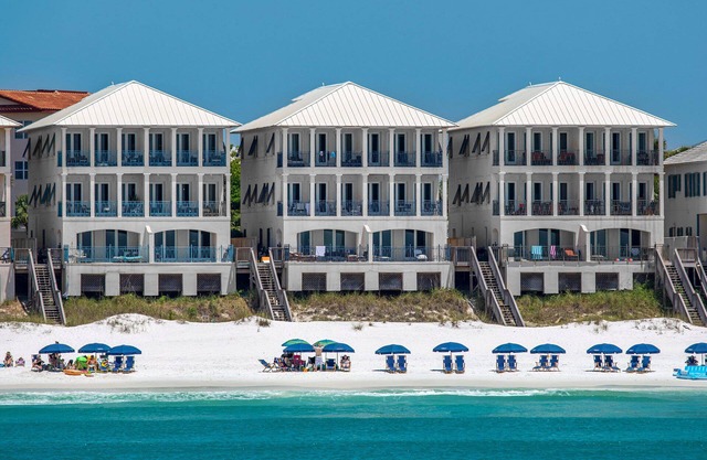 Oceania - Frangista Beach! Gulf Front! Two Pools! Perfect Location! Book Now!