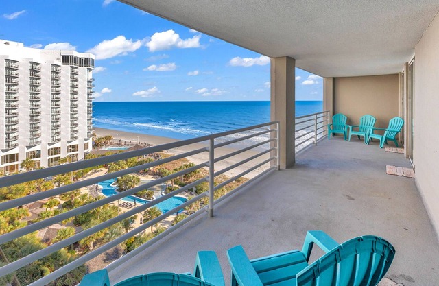 Oceanview 2BR/2BA condo in Kingston Plantation's North Hampton Tower