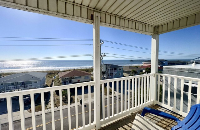 OCEANVIEW retreat in Cherry Grove, N. Myrtle Beach. With 8 bedrooms and pool/hot tub