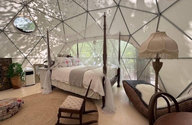 Off-Grid Dome Hideaway in the Woods