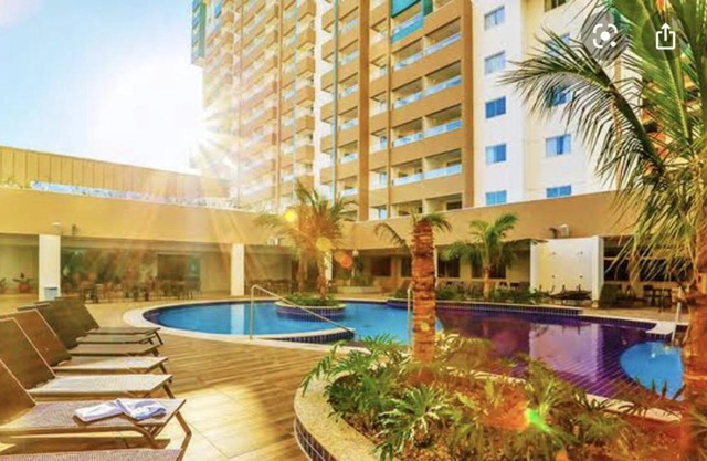 Olimpia Park Resort flat para até 5 pessoas