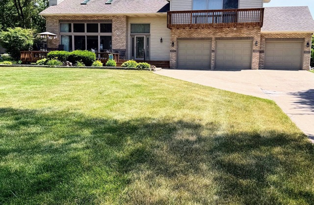 On the banks of the Mississippi River with easy access to the Quad Cities.