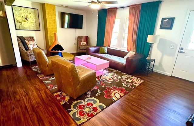 One Block from Current River! Let's Go!