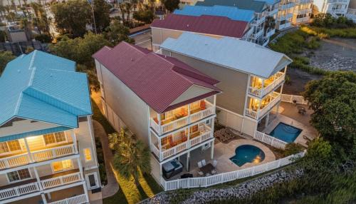 ONE More Cherry on Top - 5BR-4BA Marshfront- Heated Pool, Hot Tub, Elevator, Sleeps 18