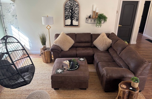 One of a kind 4-bedroom barndominium in Warsaw, Ohio on 23 wooded acres.