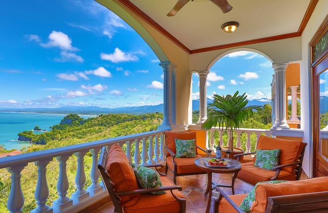Pacifico Colonial Luxury Penthouse in Manuel Antonio Panoramic Ocean View