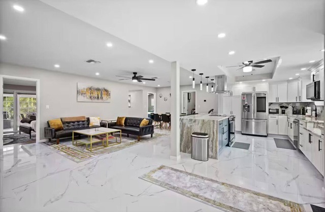 Palm Paradise Private Heated Pool Home Fully Fanced 1Acrenn