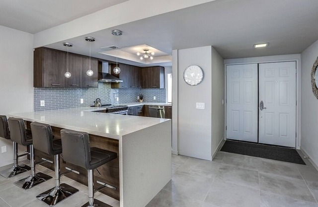 Palm Springs sunset view