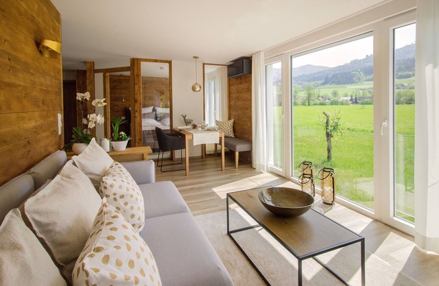 Panorama Apartment Nussbaum, 48 qm, 1 Schlafzimmer, max. 2 Erwachsene + 1 Kind