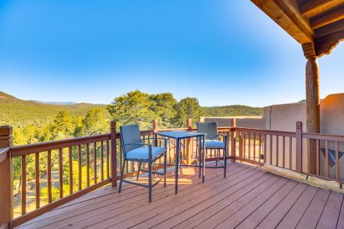Panoramic Vistas Glorieta Adobe Near Pecos River