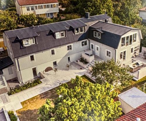 Paradvåning med havsutsikt i fyra etage på 178kvm för 7p