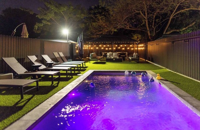 Parisian Luxe Home, Pool, Outdoor Living, Grill, Gated, Design District Miami