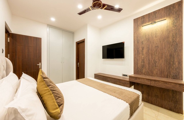 Peace full hill facing flat