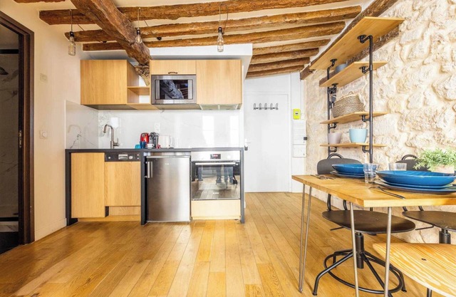 Peaceful apartment - 1BR/4P - Arts et Métiers