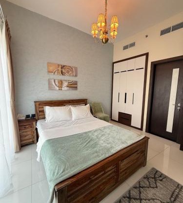 Peaceful Cozy 1 BHK Pool Garden View Liwan Dubai Land