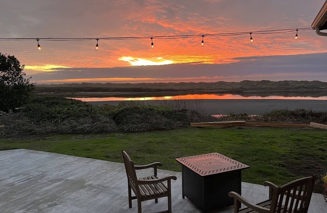 Peaceful home overlooking the river and ocean!