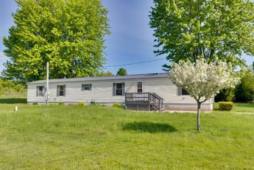 Peaceful MI Home on 1 Acre Pets Welcome!