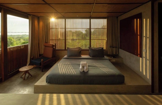 Peaceful one-bedroom villa with private pool, ocean view, and quiet surroundings