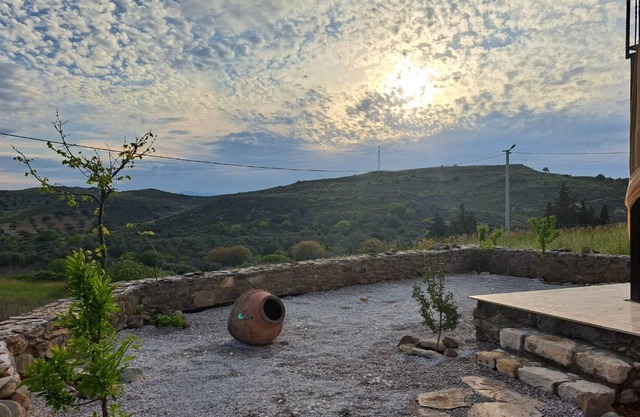 Peaceful Stone House with Nature View in Karaburun