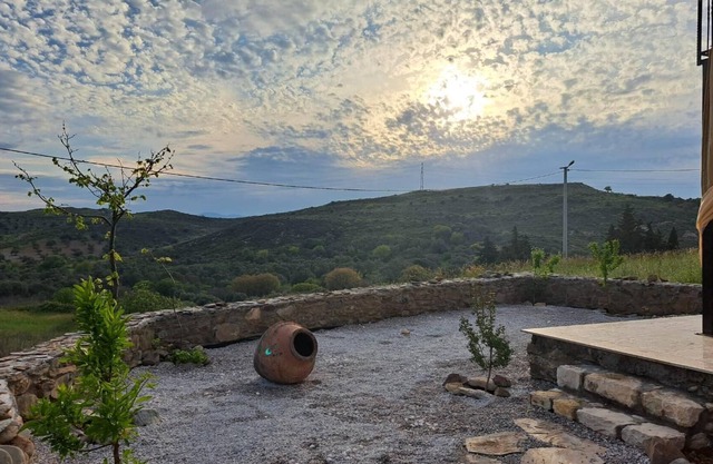 Peaceful Stone House with Nature View in Karaburun