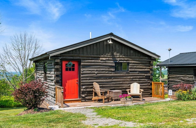 Peaceful Summer Cabin for Families w/Hot Tub, Firepit, Mountain Views & Trails!