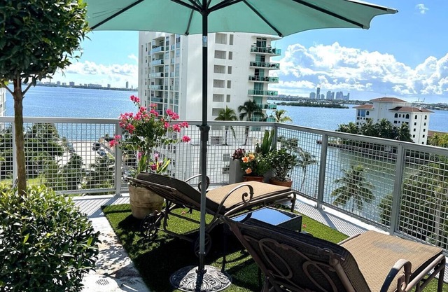 Penthouse, Waterviews, Private Rooftop, Free Parking,Vibrant Miami neighborhood