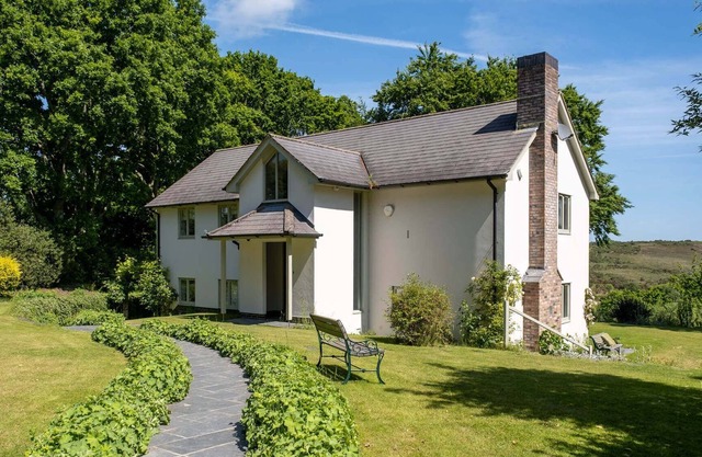 Perched on the edge of a gentle and wild valley