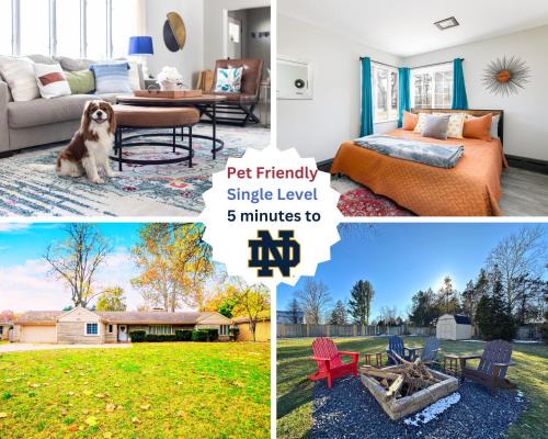 Perfect Sprawling Ranch for Group Game Day Stay! King Beds, Firepit, & Pet Friendly with Huge Fenced Yard