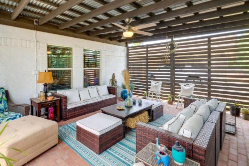Pet-Friendly Phoenix Oasis with 3 Covered Patios!
