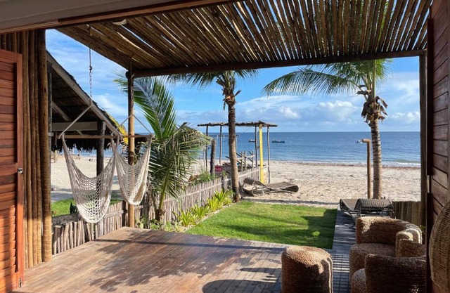 Piticcaia Lodge - Casa pé na areia, Frente mar - PREÁ